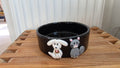 Handcrafted Ceramic Pet Food Bowl with 3D Cat/Dog Design – Small/Medium