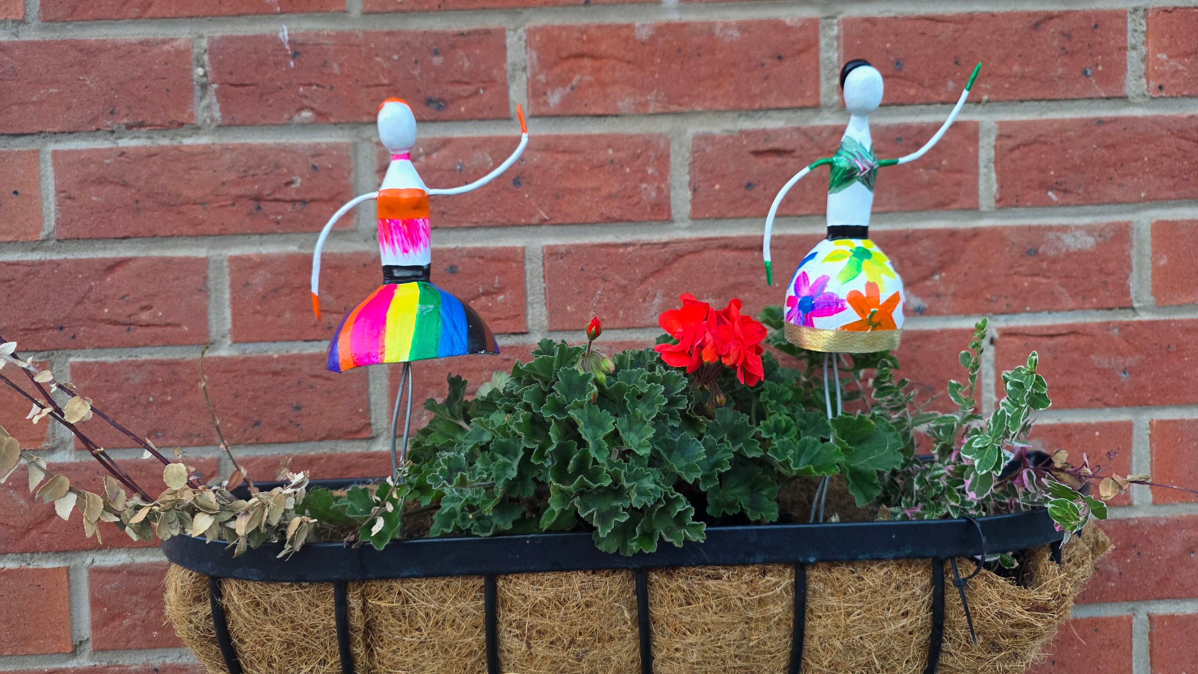 Limited Edition Colourful Handmade Forest Fairy Garden Decor – Medium