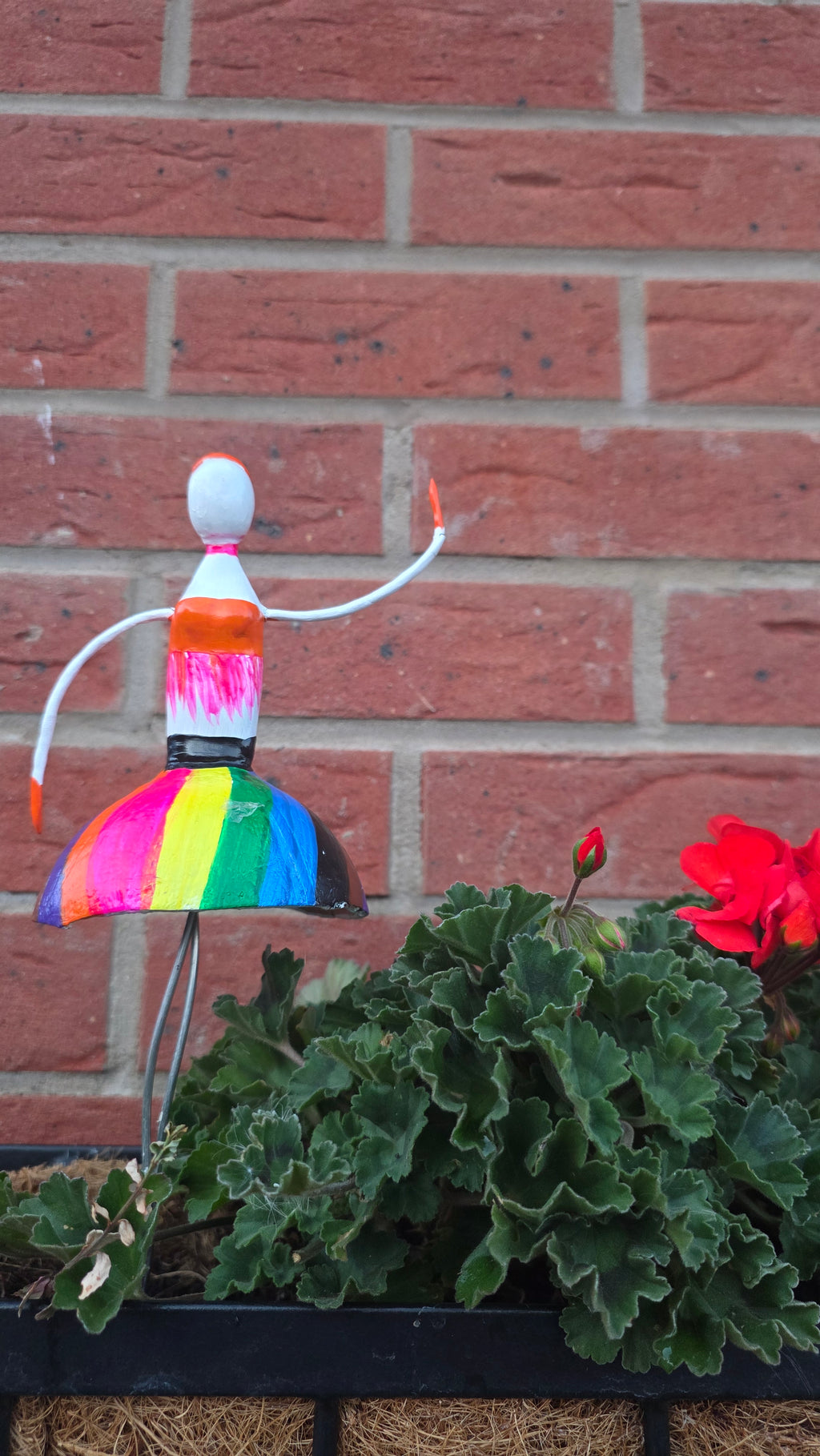 Limited Edition Colourful Handmade Forest Fairy Garden Decor – Medium