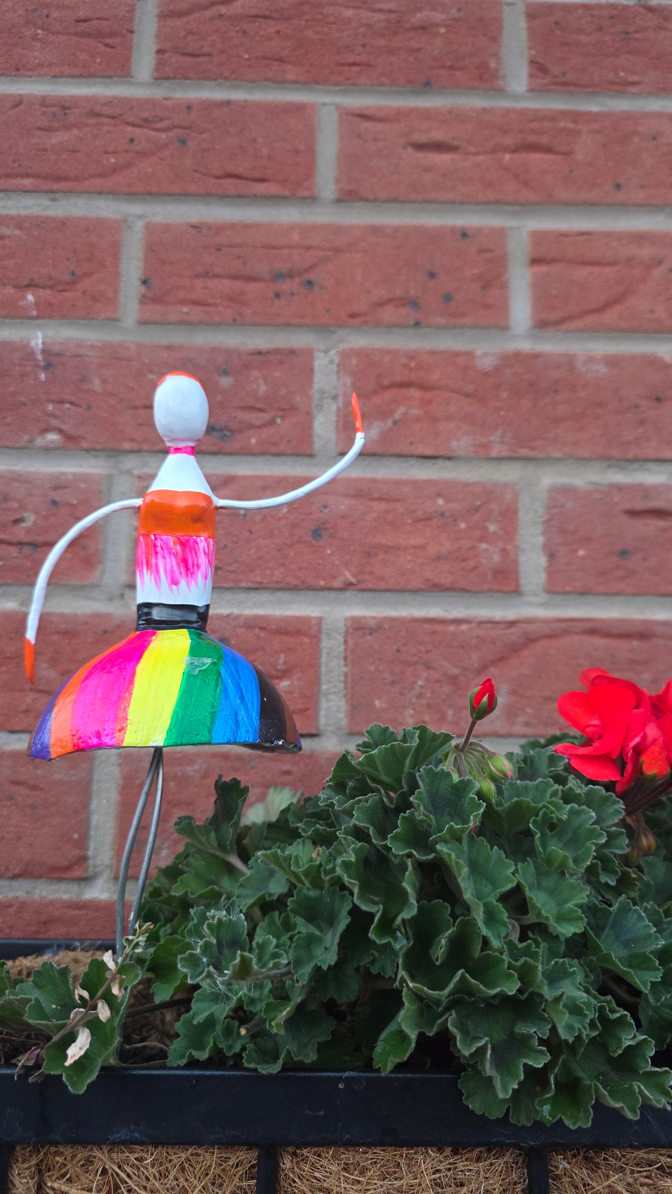 Limited Edition Colourful Handmade Forest Fairy Garden Decor – Medium