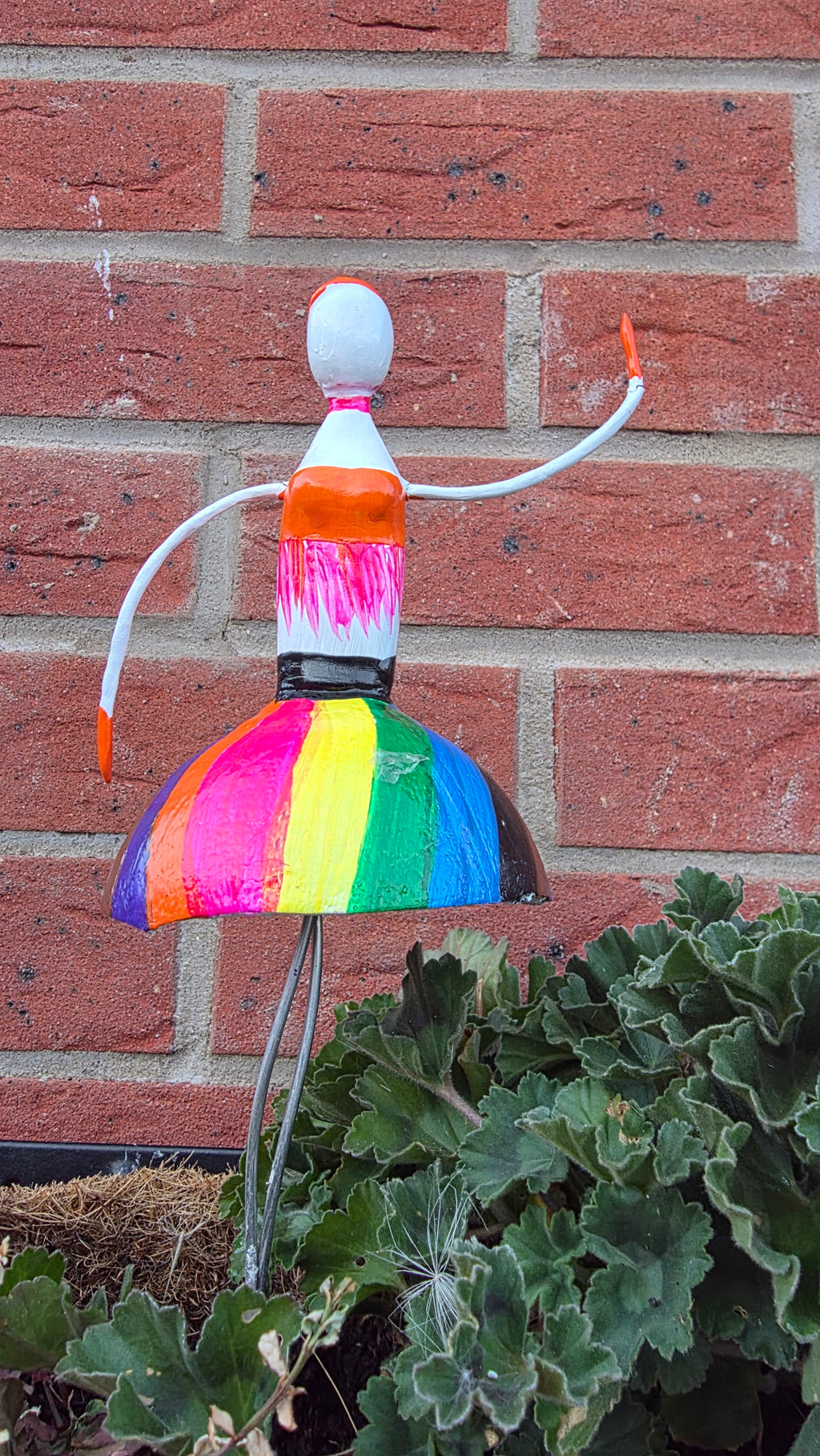 Limited Edition Colourful Handmade Forest Fairy Garden Decor – Medium