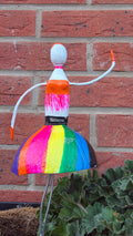 Limited Edition Colourful Handmade Forest Fairy Garden Decor – Medium